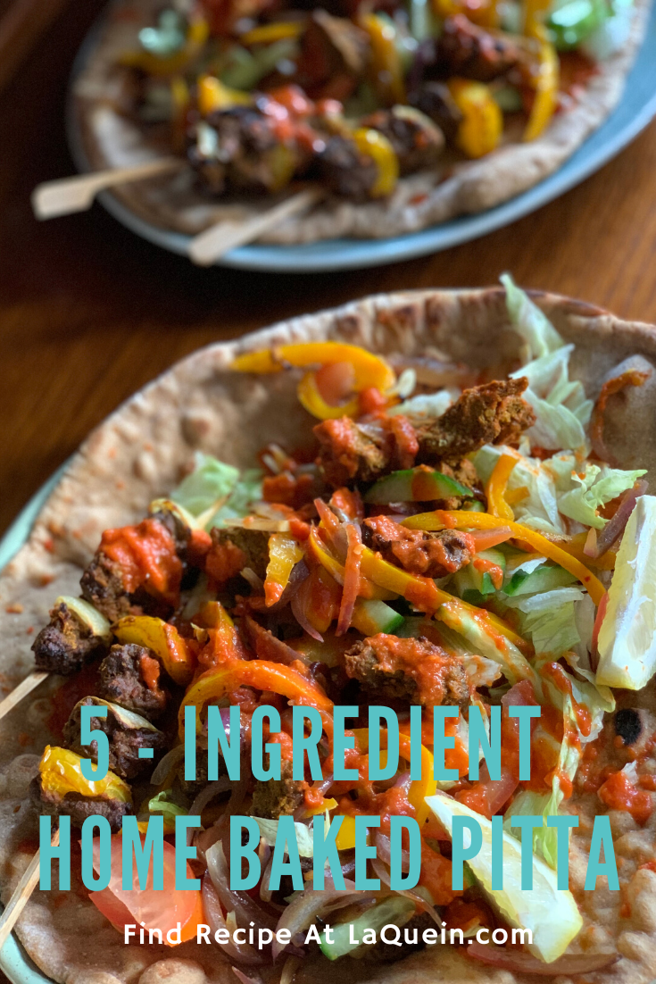 5 ingredient Home Baked Pitta 1